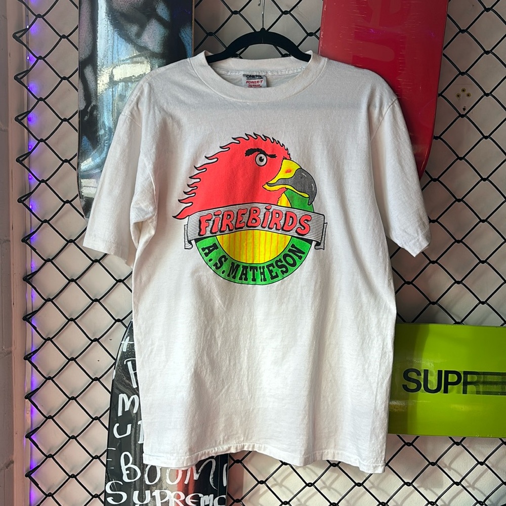 Single Stitch Firebirds T Shirt
